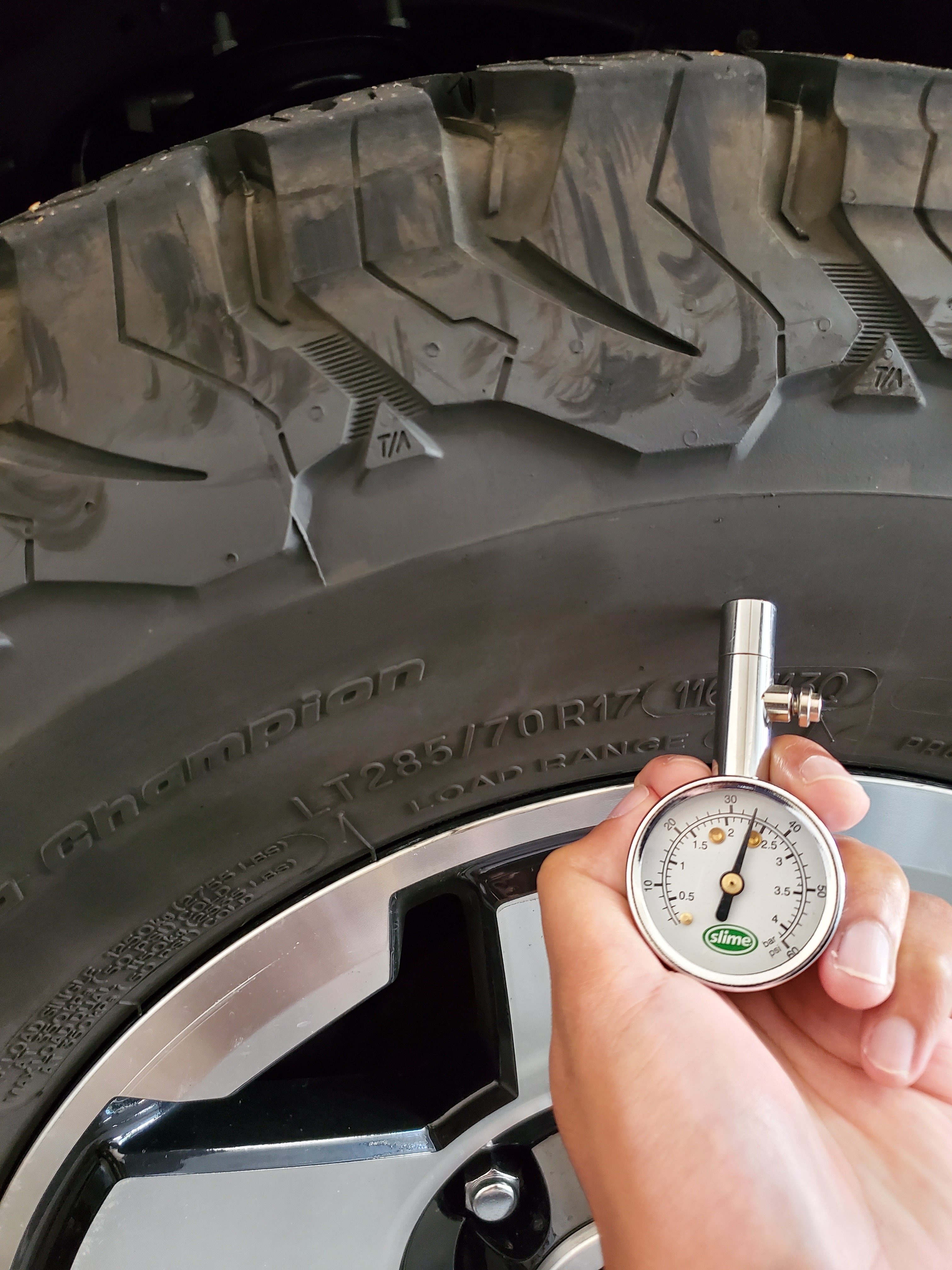 toyota prado 150 tire pressure for srilankan road conditions? General Automotive AutoLanka